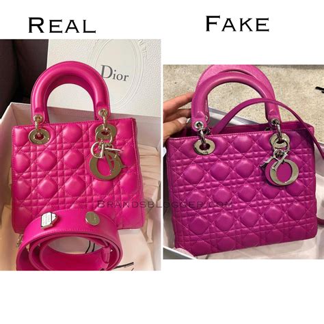 fake lady dior bag vs real|Lady Dior Bag authenticity.